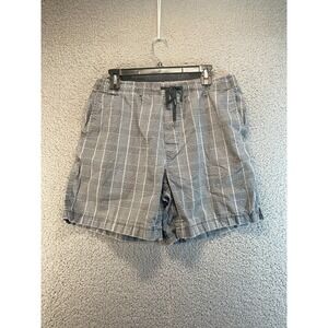 American Eagle Shorts  Mens Large   Plaid Board Shorts Beach Surf